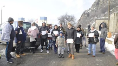 [AUDIO] Protest la Vama Porţile de Fier I