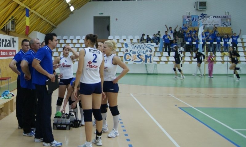 CSM Lugoj s-a calificat în faza a doua a play-off-ului Diviziei A1 de volei feminin