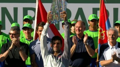 Novak Djokovici a câştigat turneul de la Indian Wells