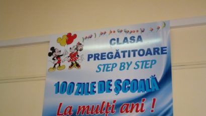 100 de zile de şcoală la clasele pregătitoare de la Colegiul Naţional Traian Lalescu