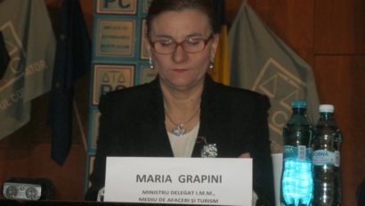 [FOTO] Programe şi politici pentru IMM-urile cărăşene, discutate la Reşiţa, cu ministrul Maria Grapini