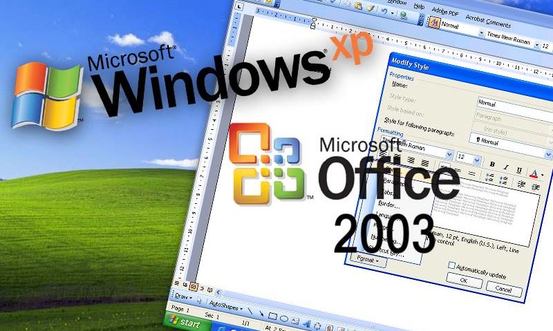 Windows XP şi Office 2003 nu mai au suport tehnic