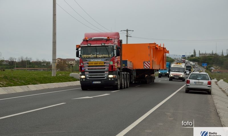 [FOTO] Circulaţie blocată pe DN 6