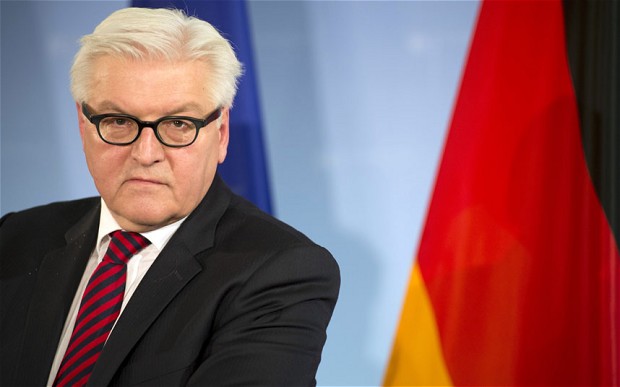 Diplomatul german Frank Walter Steinmeier, susţine Ucraina