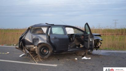 [FOTO] Accident mortal lângă Chişineu-Criş