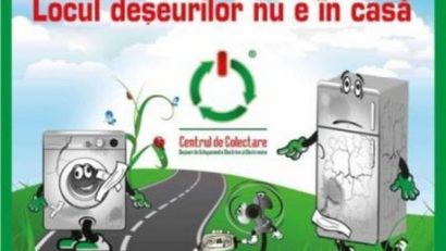 O nouă campanie de colectare DEE-uri la Reşiţa