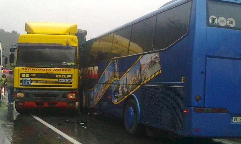 Teribil accident pe autostrada Deva-Orăştie