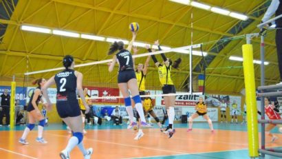 CSM Lugoj a încheiat pe șapte Divizia A1 de volei feminin