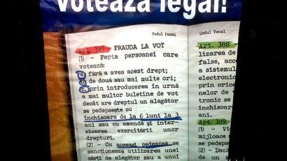 Faptele ce încalcă legea în timpul alegerilor,sancţionate