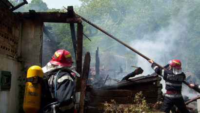 Incendiu şi la Caraşova