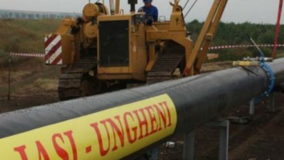 Conducta de gaz Iaşi-Ungheni, „finalizată la jumătatea lui 2014”