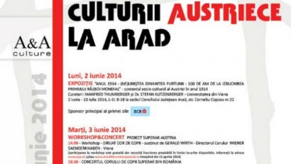 Zilele culturii austriece la Arad