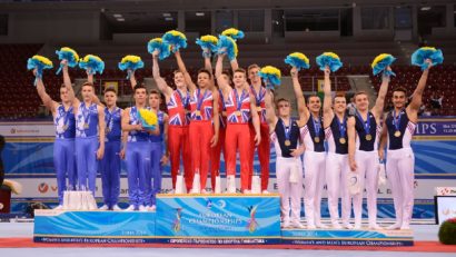 Gimnaştii juniori în afara podiumului, la Sofia