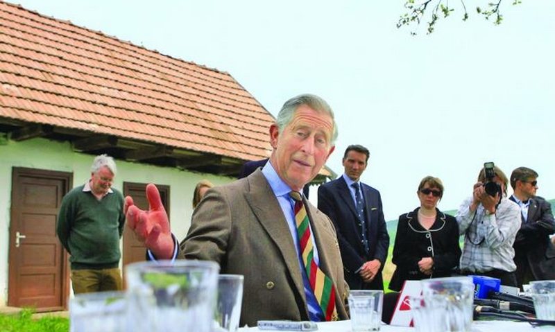 Prinţul Charles revine la Viscri