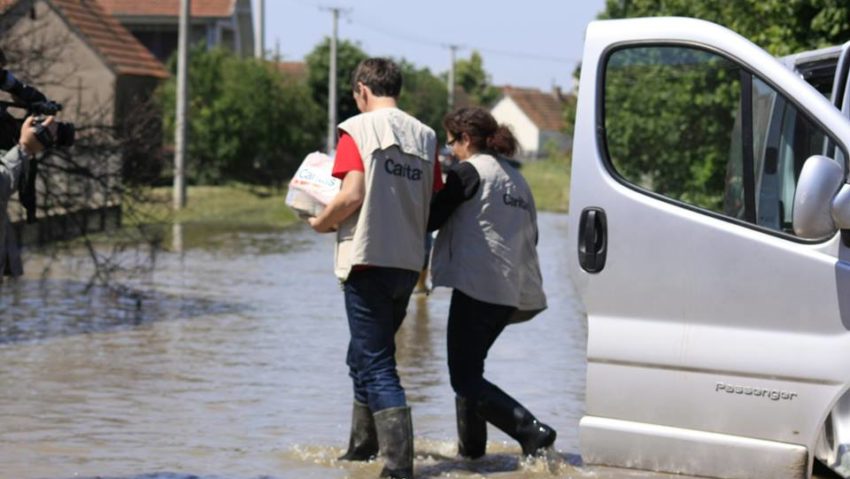 Caritas ajută Serbia