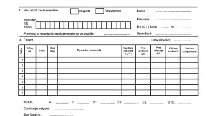 Medicii din Caraş-Severin au un nou formular pentru prescrierea medicamentelor