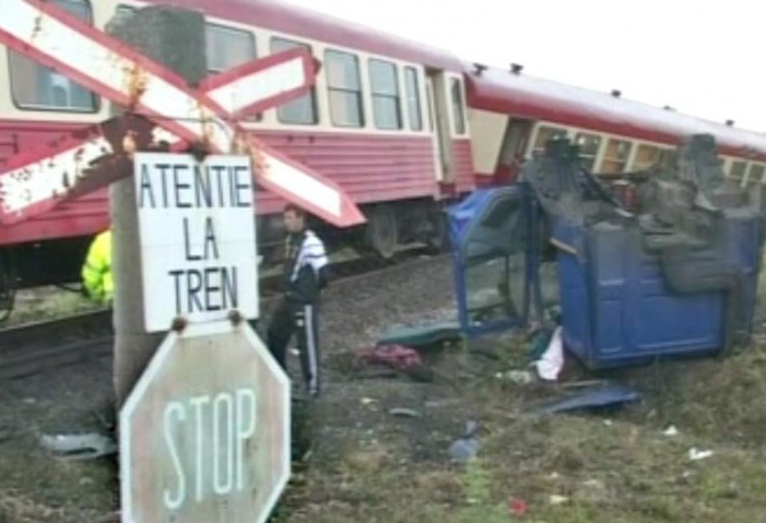 [UPDATE] Accident de tren în judeţul Arad