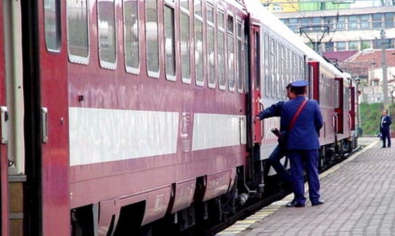 Prinşi fără bilet în tren