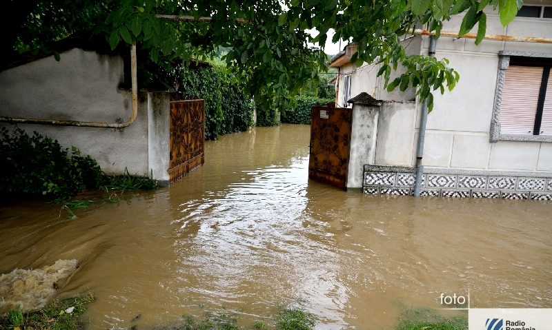 Apele din bazinele hidrografice din Banat sunt în scădere