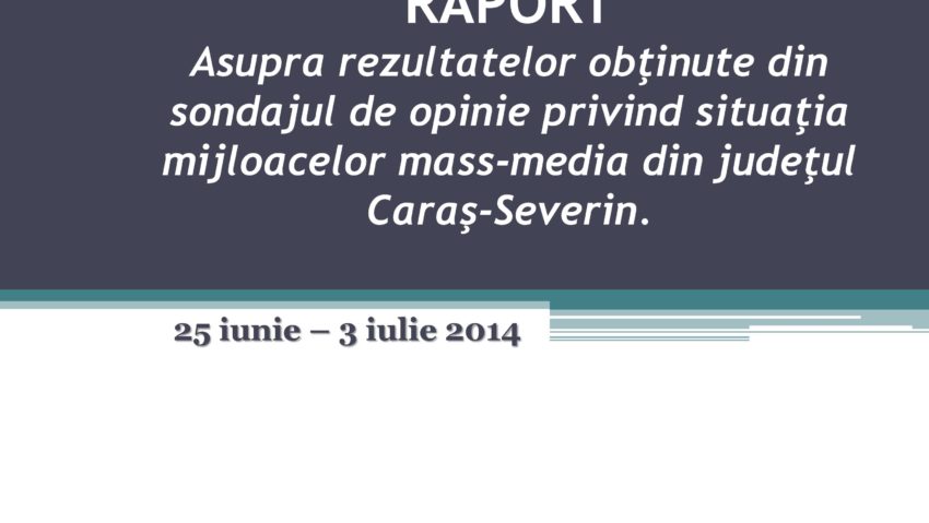 Radio România Reşiţa preferatul ascultătorilor