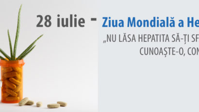 28 iulie-Ziua Mondială a Hepatitei!