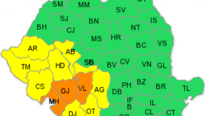 COD PORTOCALIU ŞI COD GALBEN de ploi şi inundaţii