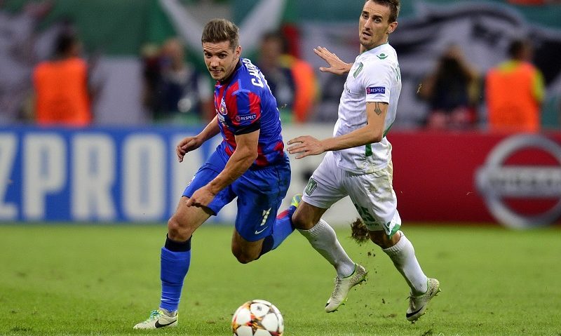 Steaua a câştigat cu 1-0 primul meci din dubla cu Ludogoreţ Razgrad, din play-off-ul Ligii Campionilor