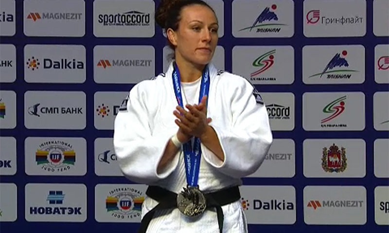 Judoka Andreea Chiţu este vicecampioană mondială