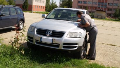 [FOTO] Touareg reţinut la Porţile de Fier I