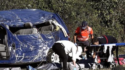 [FOTO] Accident în Spania. Trei români din Oţelu Roşu au murit şi alţi trei au fost răniţi