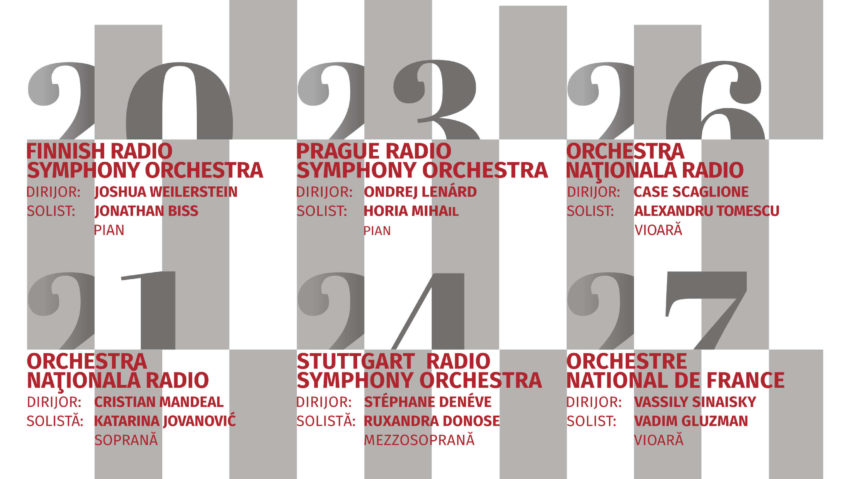 5 orchestre radio europene în 8 concerte la ediţia a II-a a Festivalului RadiRo