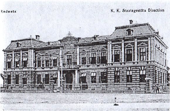 Sediul Directiei Hergheliei Radauti 1910