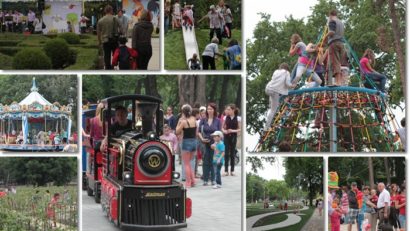 Program de iarnă în Parcul Copiilor