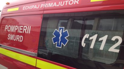 O ambulanţă SMURD a fost implicată într-un accident de circulaţie