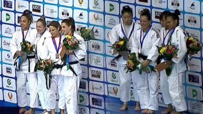 Medalie de aur pentru Corina Căprioriu din Lugoj, la Grand Prix-ul de judo de la Tashkent