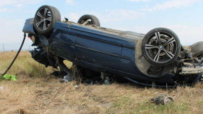 Accident grav între Vrani şi Ciortea. Trei tineri au ajuns la spital