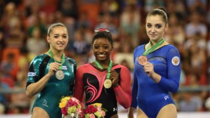 Larisa Iordache aduce României două medalii de argint la CM de gimnastică artistică de la Nanning