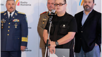 [FOTO] Invitaţi de excepţie au onorat corespondenţii de război Radio România