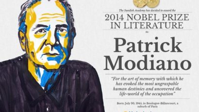 Premiul Nobel pentru literatură acordat lui Patrick Modiano