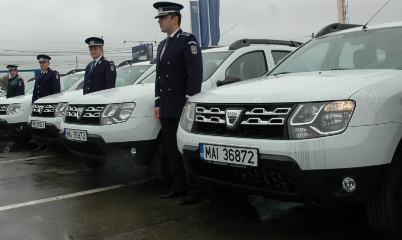 Daciile Duster au ajuns şi la IPJ Caraş-Severin