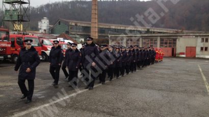 [FOTO] Ceremonie militară la ISU Semenic