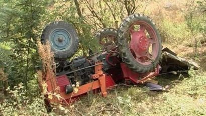 Accident mortal de tractor la Petroşniţa