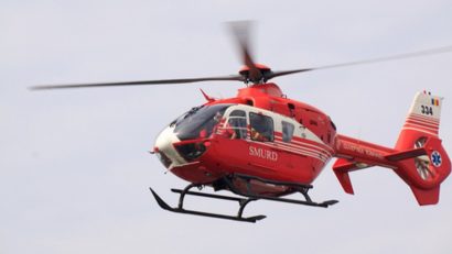 Un elicopter SMURD s-a prăbuşit în lacul Siutghiol