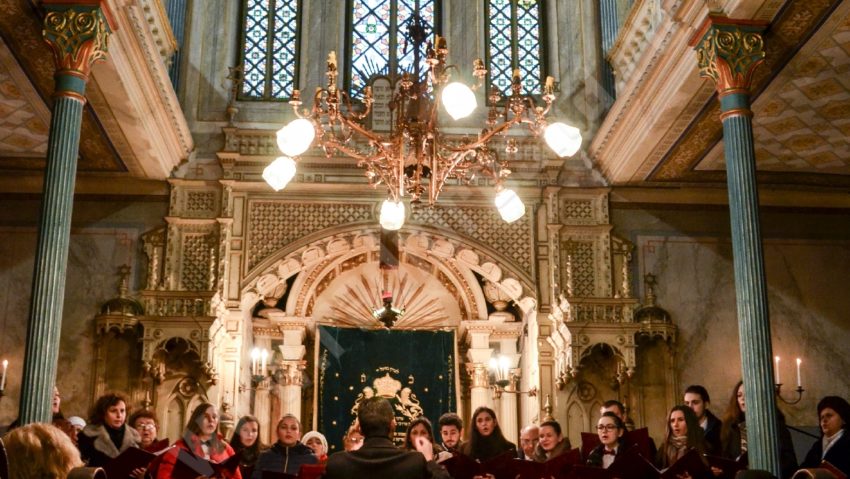 Concert de colinde de Crăciun şi Hanuka la Caransebeş