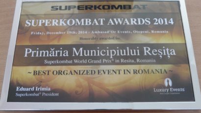 Reşiţa a fost premiată de Superkombat