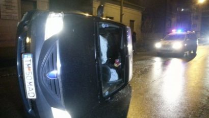 Accident provocat de un angajat al primăriei