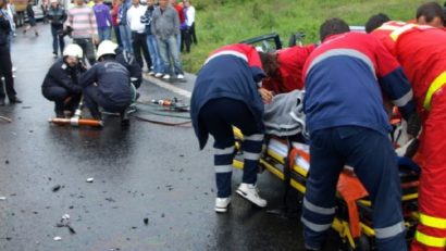 Biciclist accidentat mortal de tren