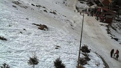 Risc crescut de avalanşă în munţi