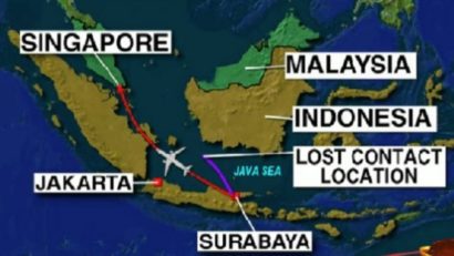 Avionul AirAsia s-ar fi prăbuşit din cauza condiţiilor meteo dificile