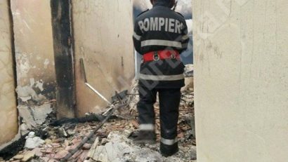 Incendiu devastator! O femeie a murit carbonizată